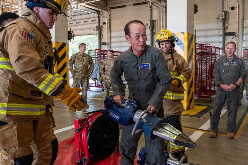 A day in command: Misawa Mayor serves as Wing Commander for a Day