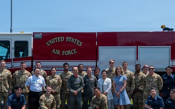 A day in command: Misawa Mayor serves as Wing Commander for a Day