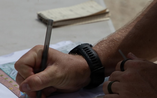 Best Warrior Competitors Conduct Land Navigation, Modified Resection