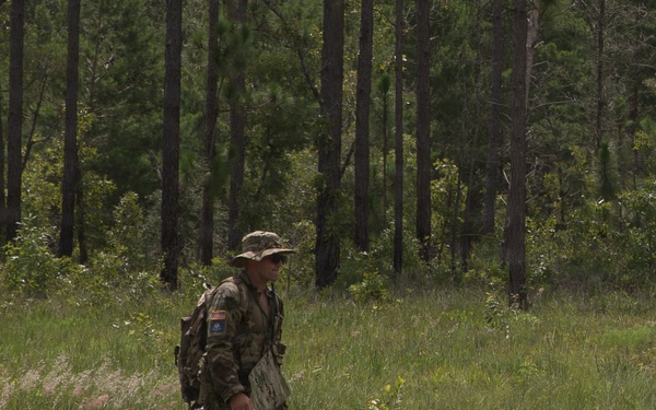 Best Warrior Competitors Conduct Land Navigation, Modified Resection