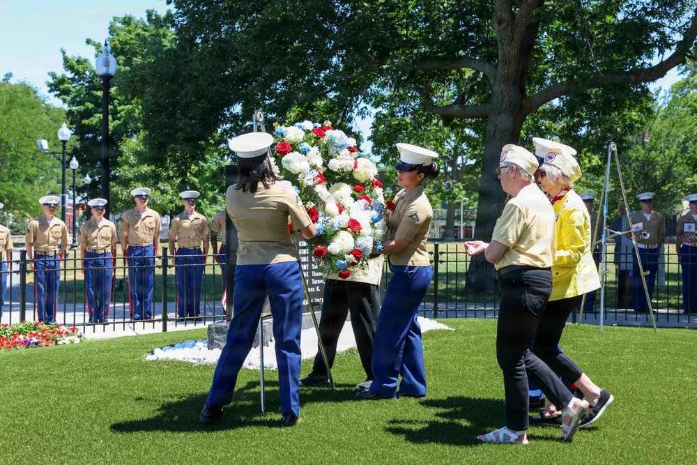 Sail250 Boston Vietnam Memorial Wreath-Laying
