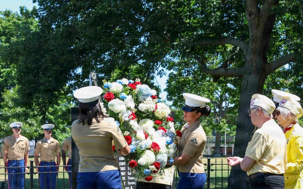 Sail250 Boston Vietnam Memorial Wreath-Laying
