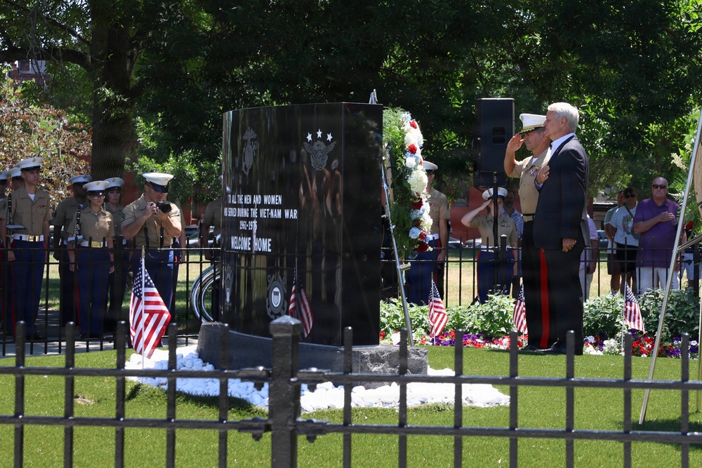 Sail250 Boston Vietnam Memorial Wreath-Laying