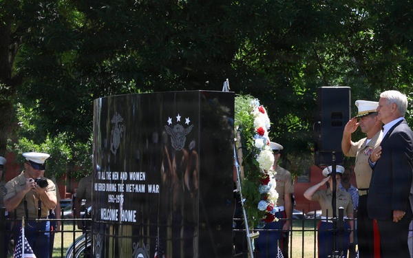 Sail250 Boston Vietnan Memorial Wreath-Laying