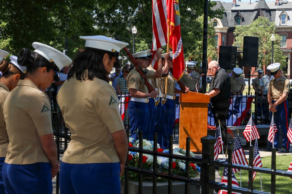 Sail250 Boston Vietnam Memorial Wreath-Laying