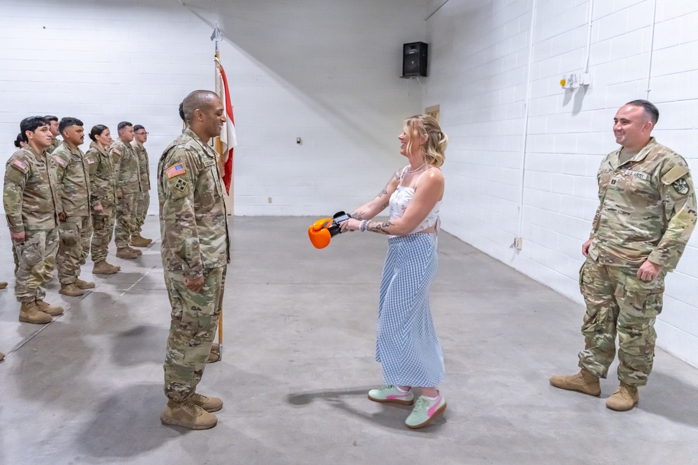 198th RSG Soldier Promoted to SFC
