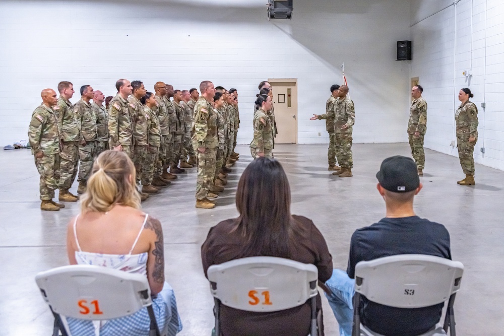 198th RSG Soldier Promoted to SFC