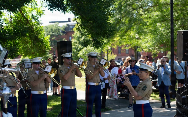 Sail 250 Boston Wreath Laying Ceremony