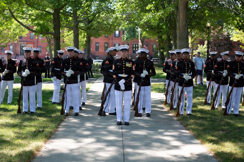 Sail 250 Boston Wreath Laying Ceremony