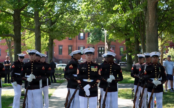 Sail 250 Boston Wreath Laying Ceremony
