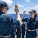 USS John Paul Jones (DDG 53) holds promotion ceremony while deployed
