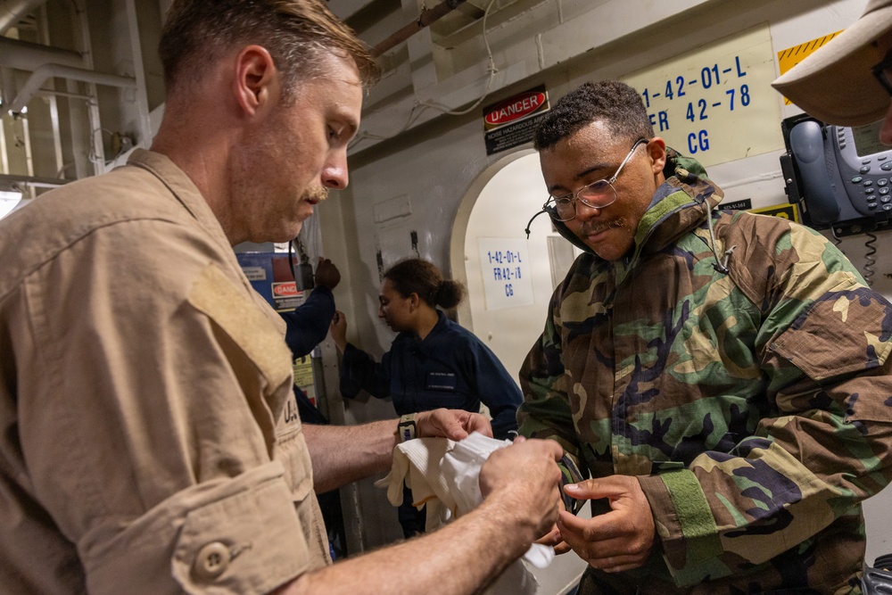 USS John Paul Jones (DDG 53) conducts routine operations while deployed
