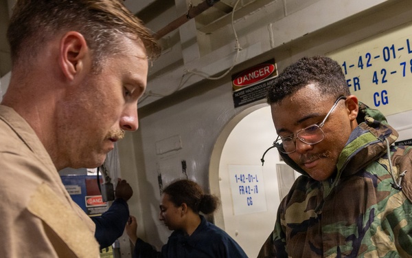 USS John Paul Jones (DDG 53) conducts routine operations while deployed