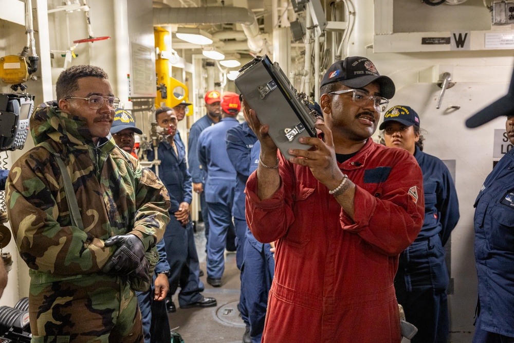 USS John Paul Jones (DDG 53) conducts routine operations while deployed