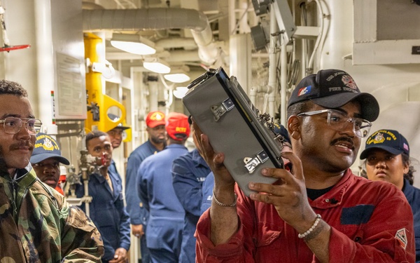 USS John Paul Jones (DDG 53) conducts routine operations while deployed