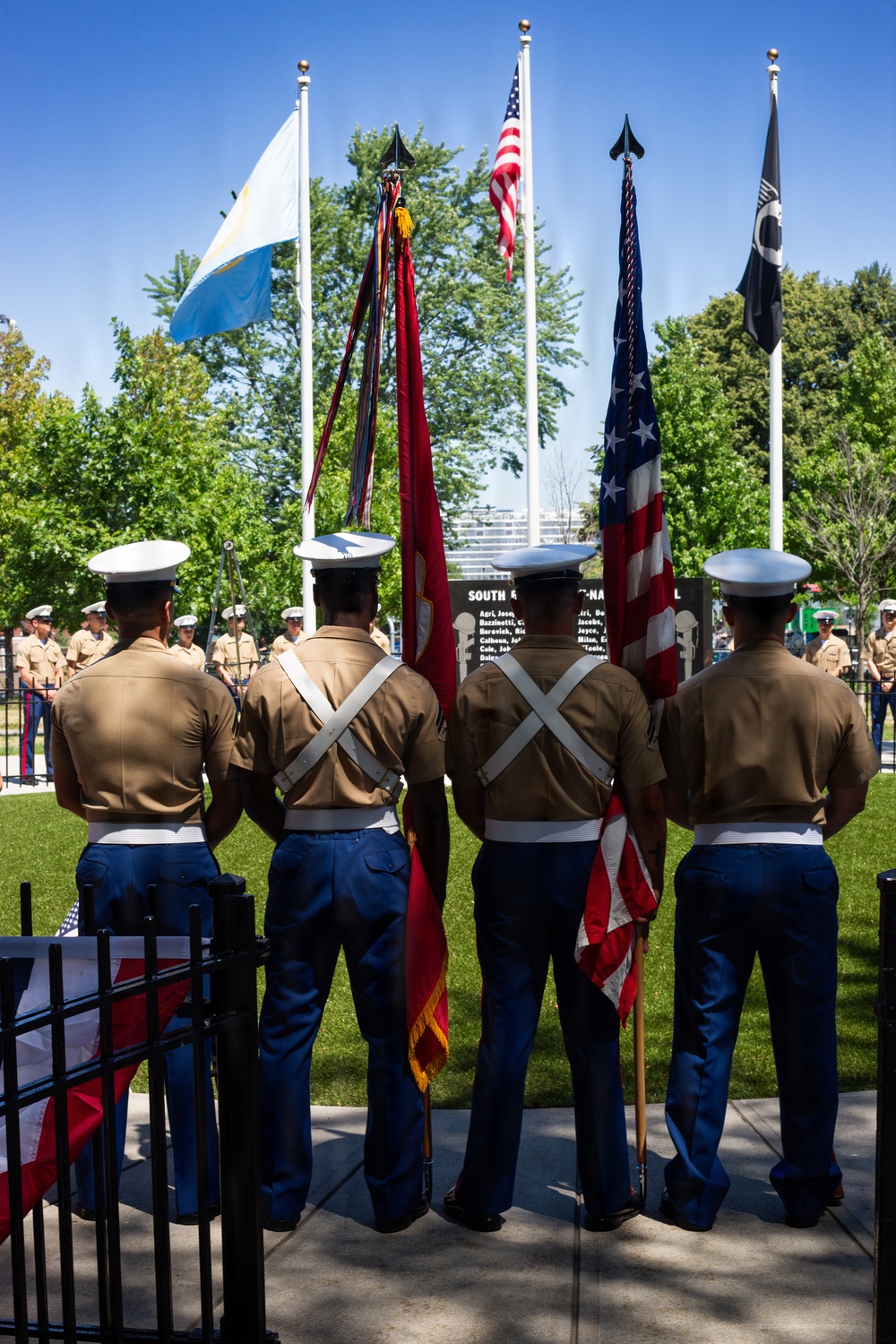 Sail 250 Boston Wreath Laying Ceremony