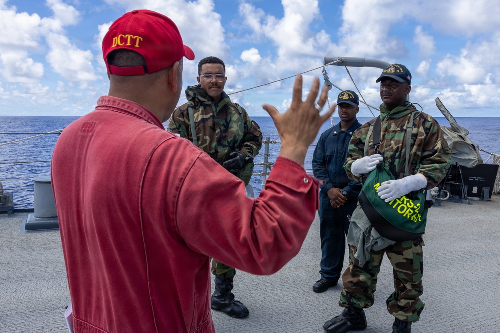 USS John Paul Jones (DDG 53) conducts routine operations while deployed