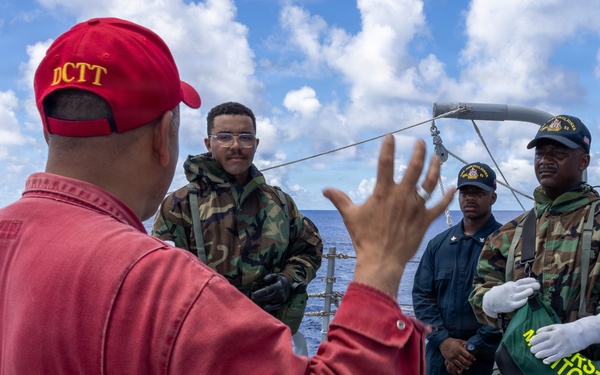 USS John Paul Jones (DDG 53) conducts routine operations while deployed
