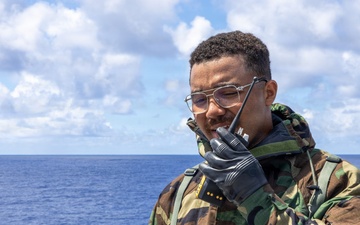 USS John Paul Jones (DDG 53) conducts routine operations while deployed
