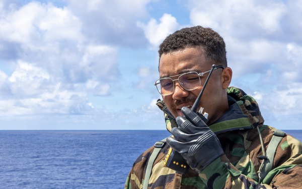 USS John Paul Jones (DDG 53) conducts routine operations while deployed