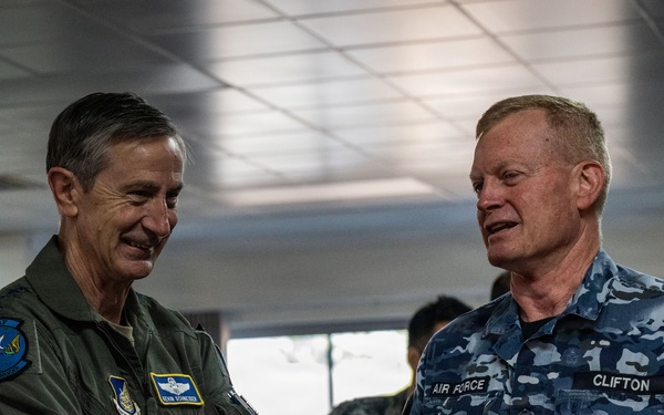 General Schneider attends Southern Cross 26 Press Conference