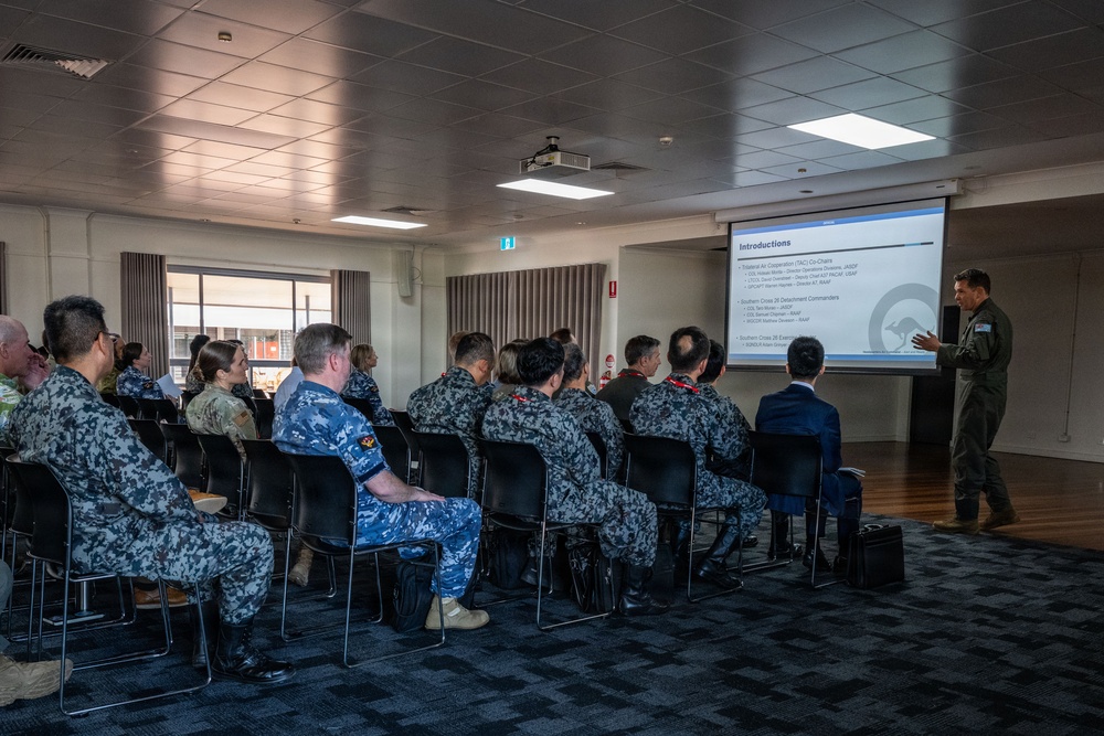 General Schneider attends Southern Cross 26 Press Conference