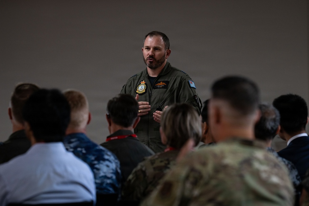 General Schneider attends Southern Cross 26 Press Conference