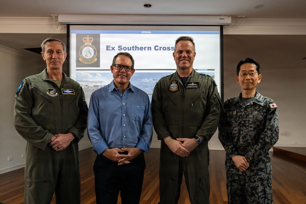 General Schneider attends Southern Cross 26 Press Conference