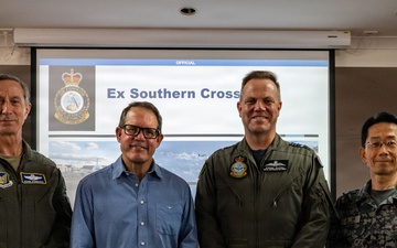 General Schneider attends Southern Cross 26 Press Conference