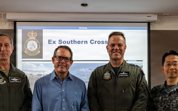 General Schneider attends Southern Cross 26 Press Conference