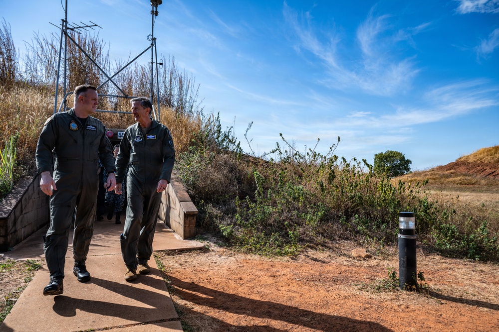 General Schneider attends Southern Cross 26 Press Conference