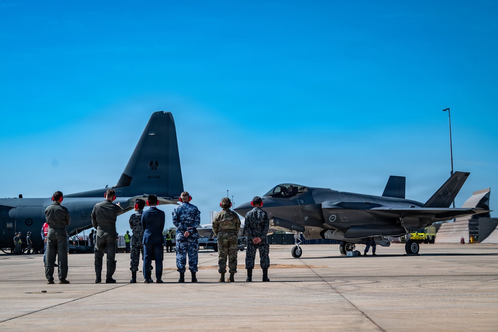 General Schneider attends Southern Cross 26 Press Conference