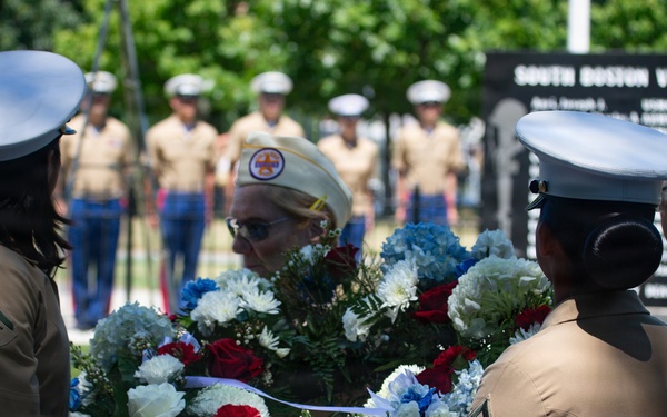 Sail 250 Boston Wreath Laying Ceremony