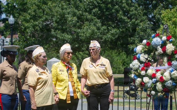 Sail 250 Boston Wreath Laying Ceremony