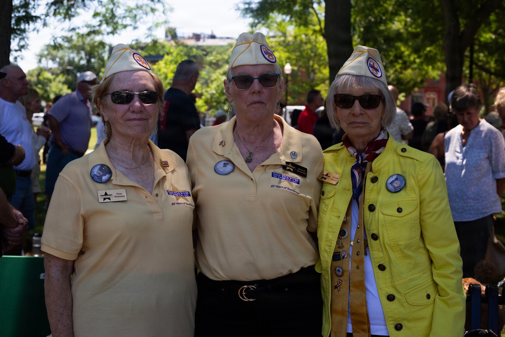 Sail 250 Boston Wreath Laying Ceremony