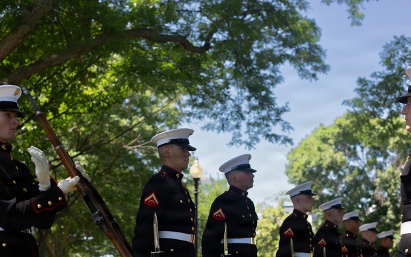 Sail 250 Boston Wreath Laying Ceremony