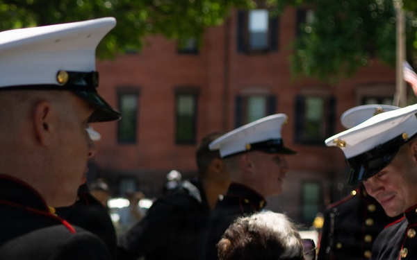 Sail 250 Boston Wreath Laying Ceremony