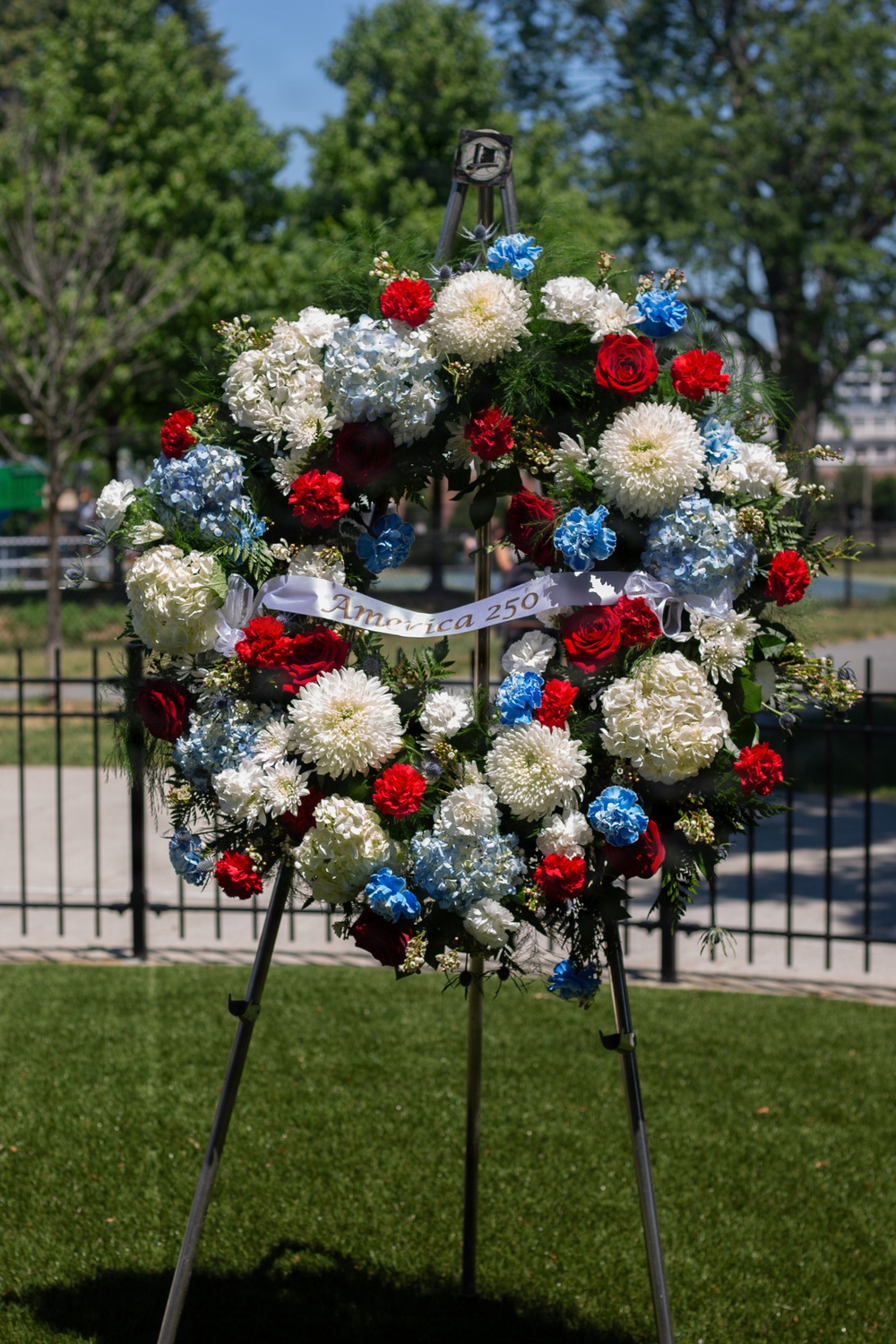 Sail 250 Boston Wreath Laying Ceremony