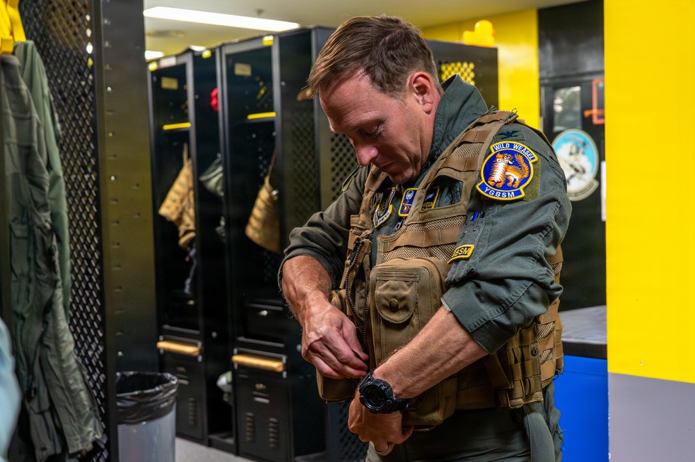 35th Fighter Wing Commander Completes Fini Flight