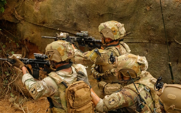 4th Battalion, 23rd Infantry Regiment Platoon Live Fire