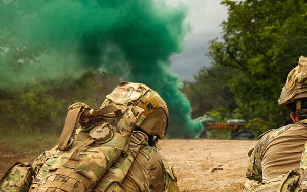 4th Battalion, 23rd Infantry Regiment Platoon Live Fire