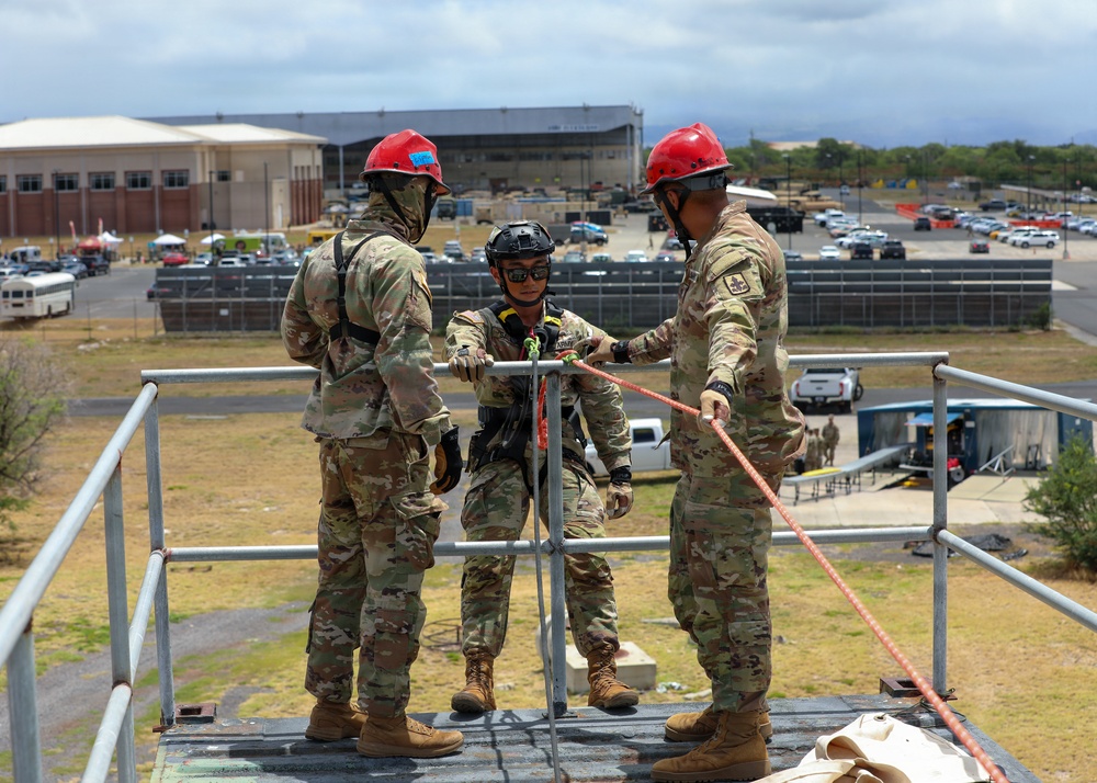 Hawaii Army National Guard holds CERFP capabilities demonstration