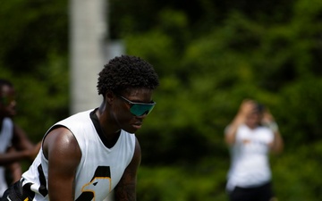 21st TSC Officer Competes in Armed Forces Inaugural Flag Football Tournament