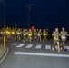 III Marine Expeditionary Force Information Group Marines participate in motivational run