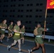 III Marine Expeditionary Force Information Group Marines participate in motivational run