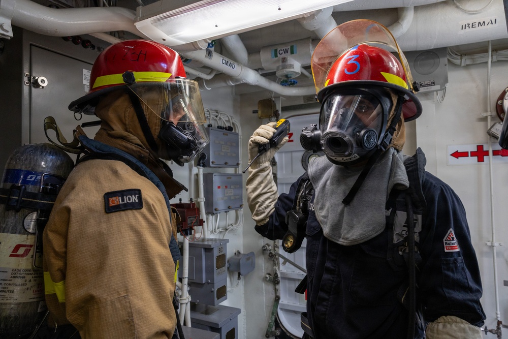 USS John Paul Jones (DDG 53) conducts routine operations while deployed