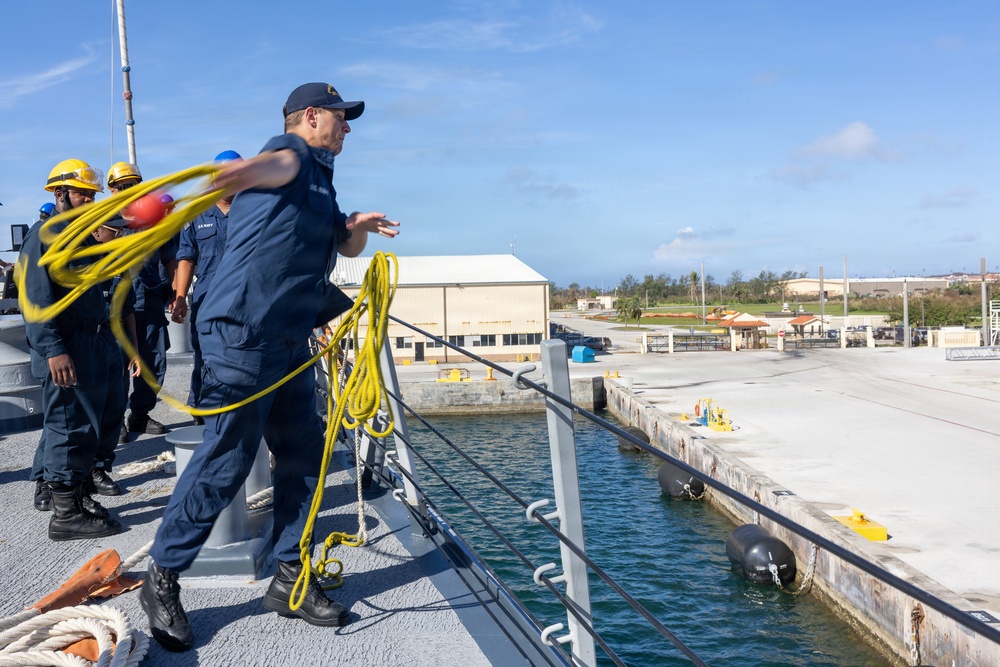 USS John Paul Jones (DDG 53) conduct Sea and Anchor Detail