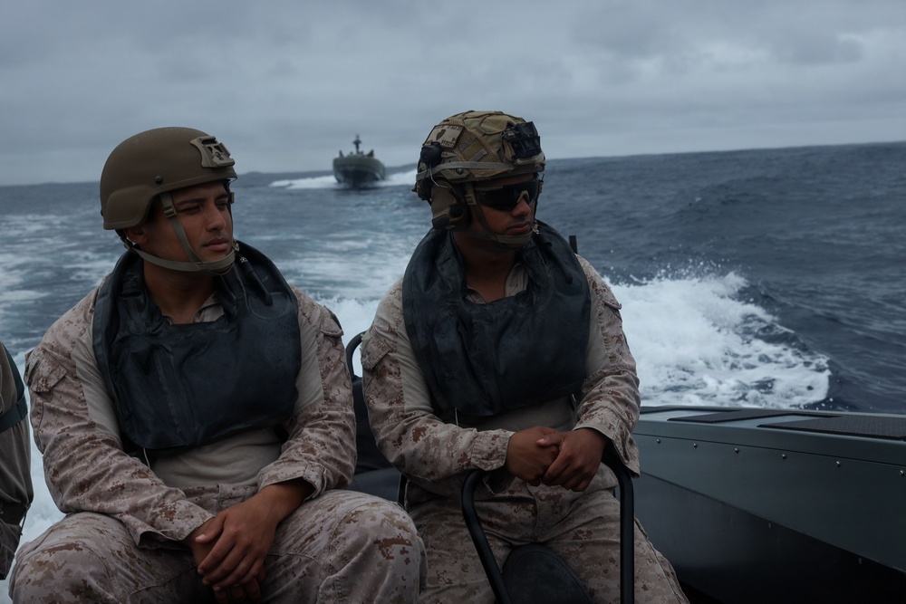U.S. Marines Conduct Multi-Mission Reconnaissance Craft Bravo Training