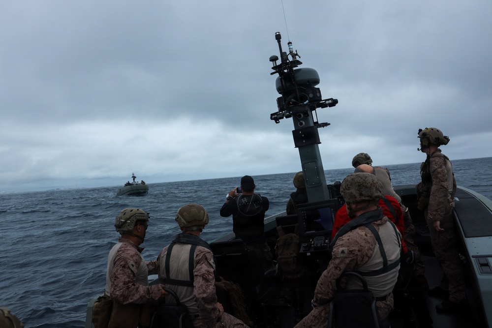 U.S. Marines Conduct Multi-Mission Reconnaissance Craft Bravo Training