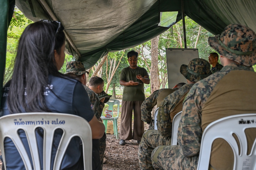 Marines Conduct Mine Detection Training